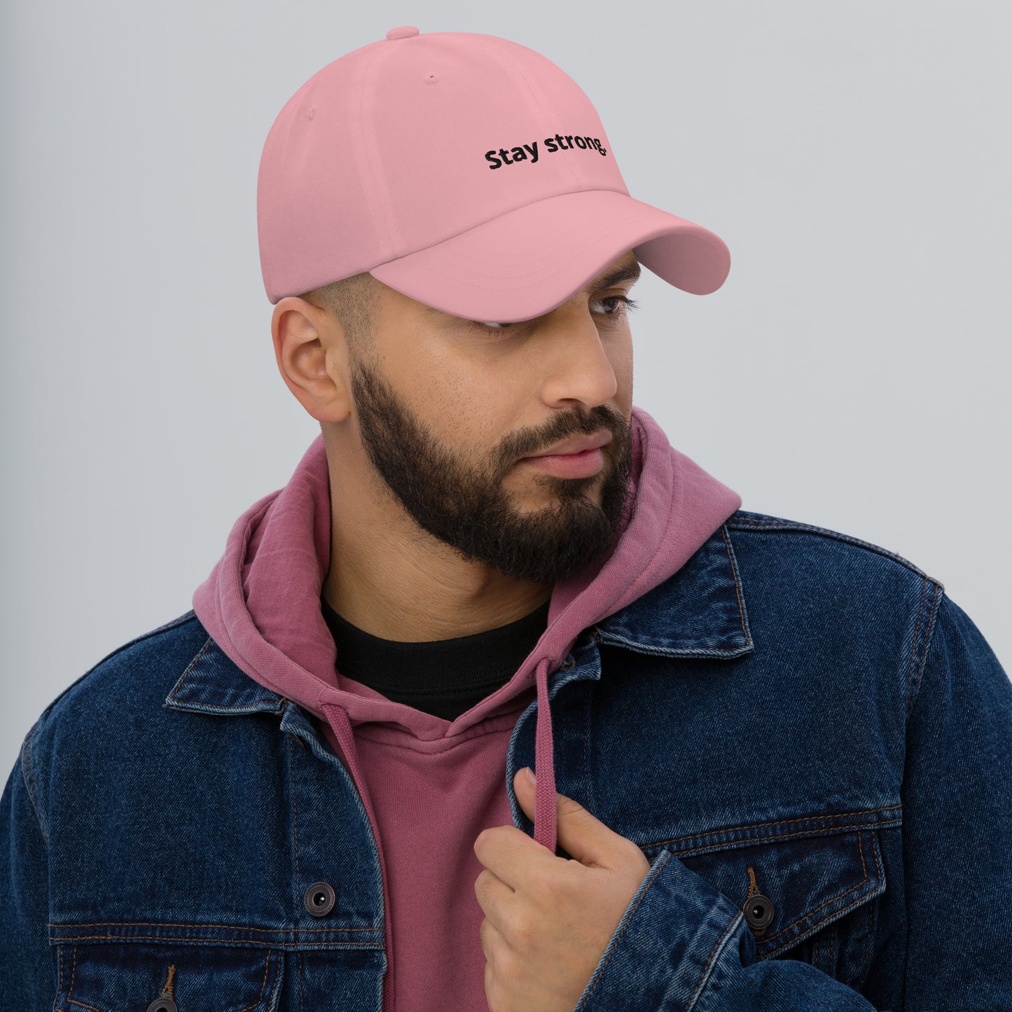 "Stay strong." Dad Hat